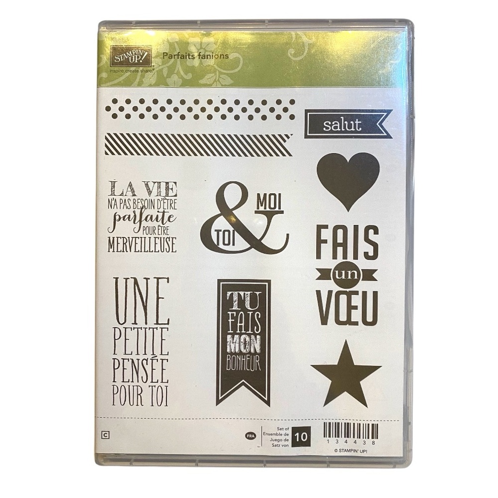 🍒 Stampin’Up! 🍒 “Parfaits fanions” Stamp set.